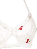 Thumbnail for your product : Fleur Du Mal Cherry Lace bra