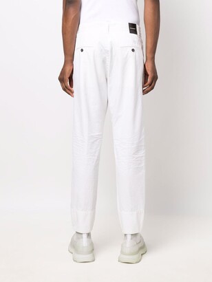 DSQUARED2 Tapered Logo-Print Chinos