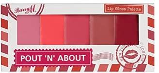 Barry M Cosmetics Pout-n-About Lip Gloss Palette