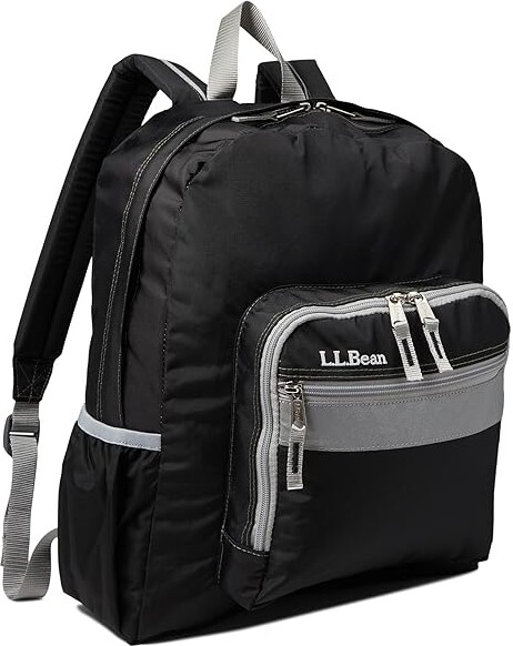 L.L. Bean Kids Original Backpack (Black/Lilac) Backpack Bags - ShopStyle