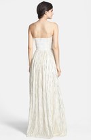 Thumbnail for your product : Erin Fetherston ERIN 'Coralie' Foiled Silk Chiffon Gown