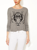 Thumbnail for your product : Autumn Cashmere Tiger Cashmere Sweater