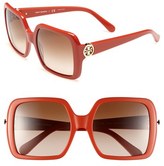 Thumbnail for your product : Tory Burch Logo Hinge 55mm Sunglasses
