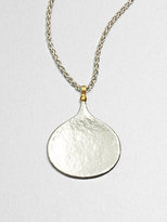 Thumbnail for your product : Gurhan Sterling Silver & 24K Yellow Gold Bottle Pendant Necklace