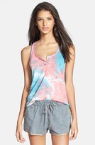 Thumbnail for your product : Kensie 'Next Wave' Tie Dye Racerback Tank