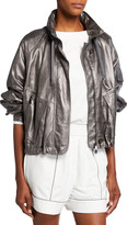 Womens Gray Leather Jacket | Shop the world’s largest collection of