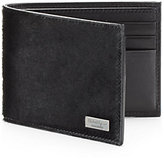 Thumbnail for your product : Ferragamo Calf Hair & Leather Billfold Wallet