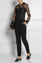Thumbnail for your product : DKNY Floral-lace shirt