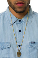 Thumbnail for your product : Han Cholo The Mesh Skull Necklace