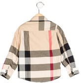 Thumbnail for your product : Burberry Boys' Exploded Check Button-Up Shirt
