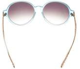 Thumbnail for your product : Sama Eyewear Round Tinted Sunglasses w/ Tags