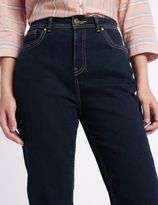 Thumbnail for your product : Marks and Spencer High Rise Cropped Jeans