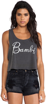Thumbnail for your product : Junk Food 1415 Junk Food Bambi Bohemian Cropped Tank