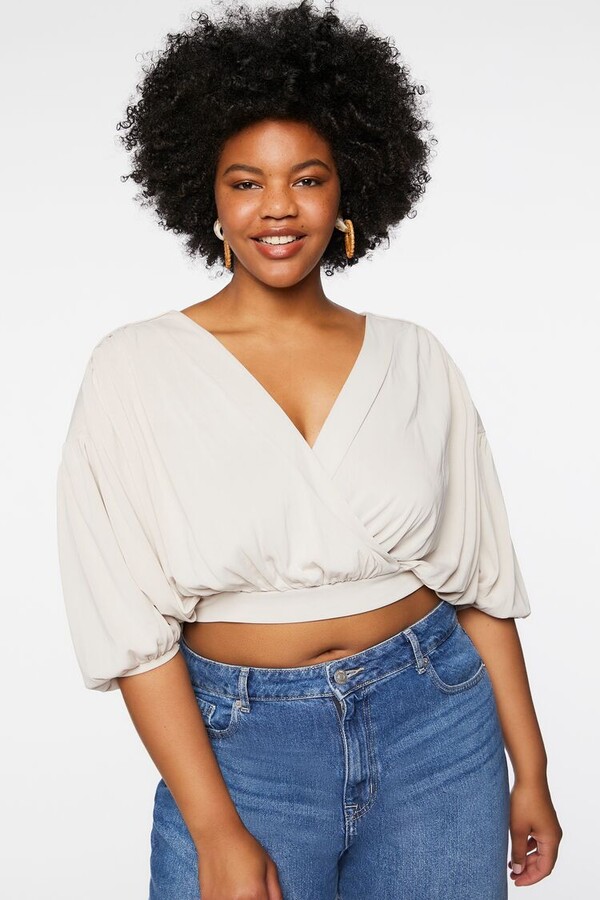 forever 21 contemporary crop top