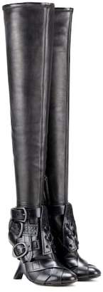 Tom Ford Thigh-high Buckle boots
