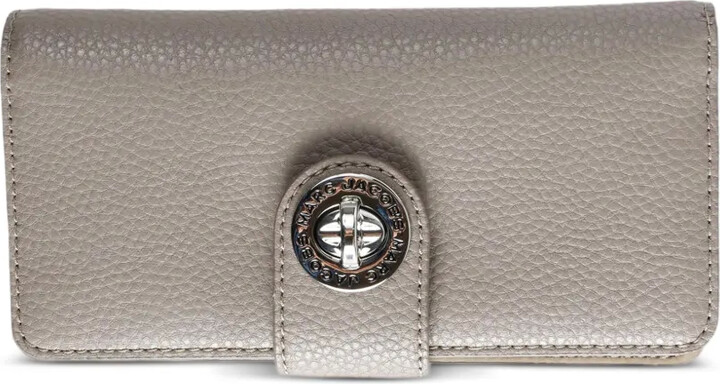 Marc Jacobs Turnlock-Fastening Leather Wallet