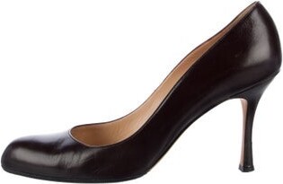 Manolo Blahnik Leather Pumps
