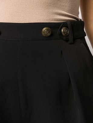 Philosophy di Lorenzo Serafini Button Embellished Turn-Up Cuff Shorts