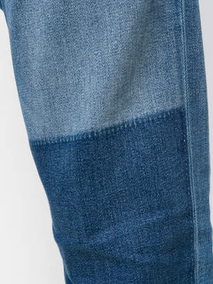 Diesel patchwork slim jeans