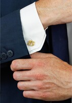 Thumbnail for your product : Lee Renee Rose Halo Cufflinks - Gold