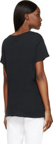 Thumbnail for your product : Current/Elliott Black Distressed T-Shirt