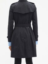 Thumbnail for your product : Burberry Chelsea Cotton-gabardine Trench Coat - Navy