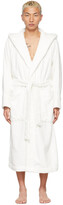 Thumbnail for your product : Tekla White Organic Cotton Hooded Bathrobe