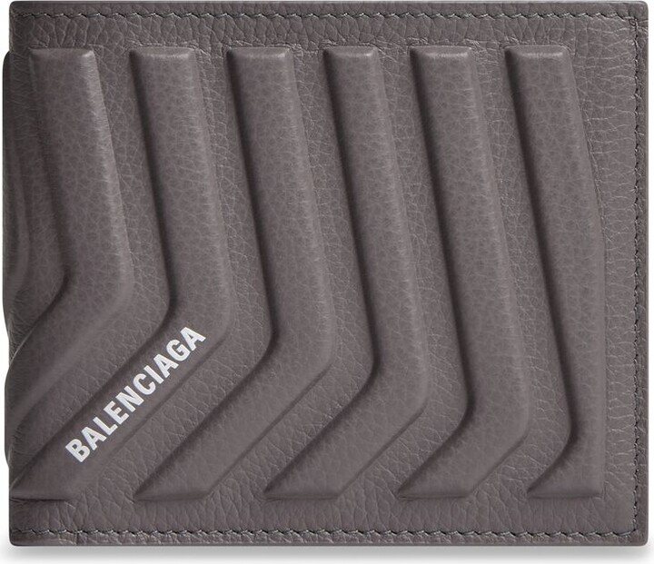 Men's Signature Square Folded Wallet Bb Monogram Coated Canvas in