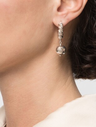 Isabel Lennse Twisted Loop Earrings