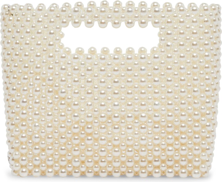 Dolce Vita Linzy Faux Pearl Convertible Crossbody Bag