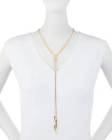 Thumbnail for your product : Panacea Golden Triangle Double Y-Drop Necklace
