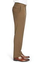 Thumbnail for your product : Ballin Classic Fit Flat Front Solid Wool Dress Pants