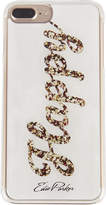 Thumbnail for your product : Edie Parker Gold Happy iPhone Case