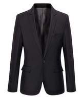 Thumbnail for your product : Benibos Mens Slim Fit Casual One Button Blazer Jacket (L, 302 )