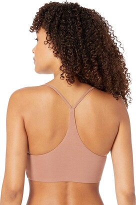 SKIN + NET SUSTAIN Hadlee stretch organic Pima cotton soft-cup triangle bra
