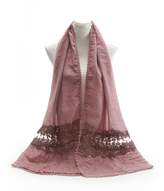 Thumbnail for your product : World of Shawls NEW Ladies Floral Lace Net Scarf Maxi Wrap Shawl Hijab Pashmina Style Large Warm and Soft Wedding Party Occasion