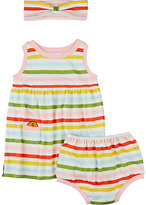 Thumbnail for your product : Sonia Rykiel Striped Cotton-Blend Three-Piece Set