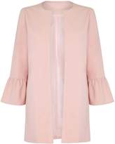 Thumbnail for your product : Yumi London Trumpet Sleeve Open Front Jacket