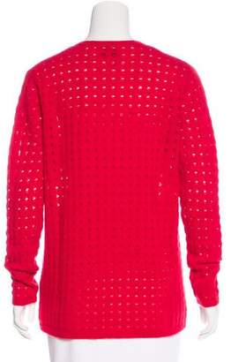 Allude Cashmere Open-Knit Sweater w/ Tags