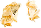 Thumbnail for your product : Dominique Aurientis Leaf Clip On Earrings