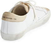 Thumbnail for your product : Golden Goose Deluxe Brand 31853 Star-Embellished Leather Sneaker, White/Gold