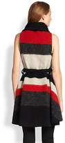 Thumbnail for your product : Alice + Olivia Keira Belted Serape Vest