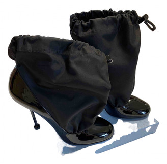 Prada Black Patent leather Boots