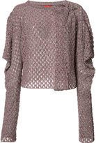 Vivienne Westwood Red Label - wrap cardigan - women - coton/Lin/Polyamide - S