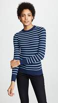 Thumbnail for your product : JoosTricot Striped Crew Neck Sweater