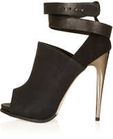 Thumbnail for your product : Topshop GEGE Peep Toe Boots