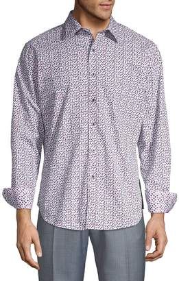 Robert Graham Floral-Print Button-Down Shirt