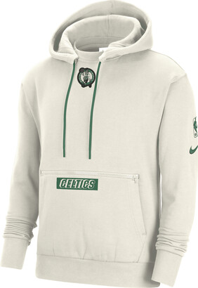 boston celtics courtside nba fleece crew sweatshirt