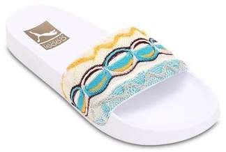 Puma Select Coogi Knit & Rubber Slide Sandals