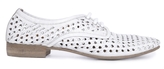 Thumbnail for your product : Dune Mitre White Woven Mesh Brogue Shoes